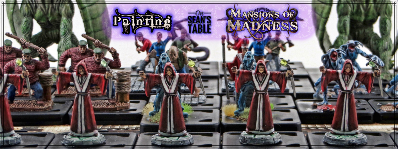 Mansion Madness Painted Figures Feature Image